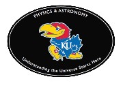 University of Kansas, Dept. of Physics & Astronomy Logo